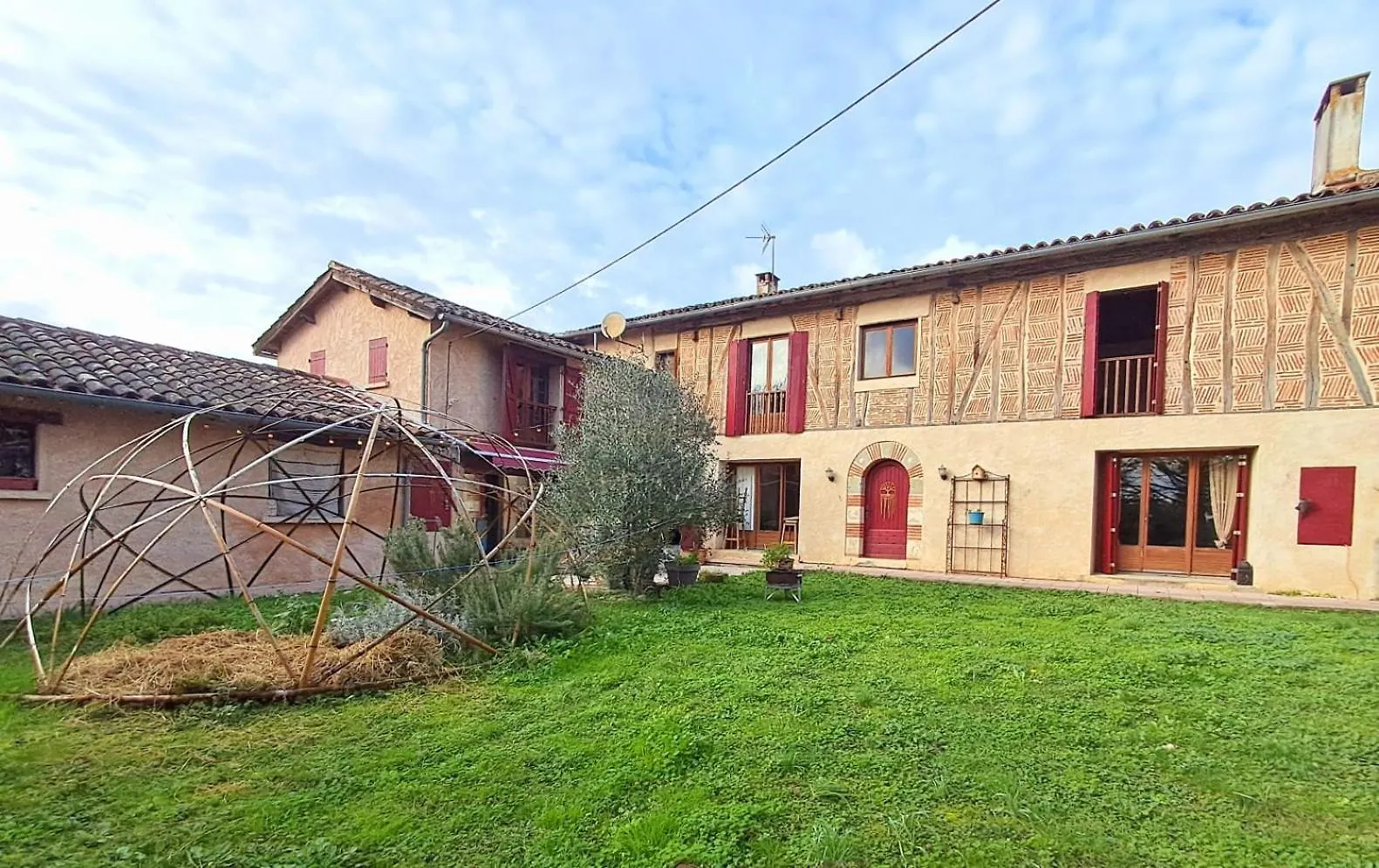 Maison Campagne Jardin Giroussens